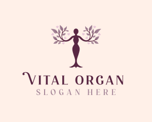 Organic Beauty Spa logo design