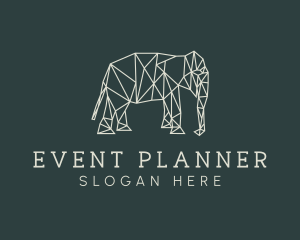 Zoo - Geometric Animal Elephant logo design