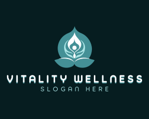 Yoga Wellness Exercise logo design