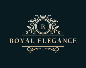 Elegant Royal Crown logo design