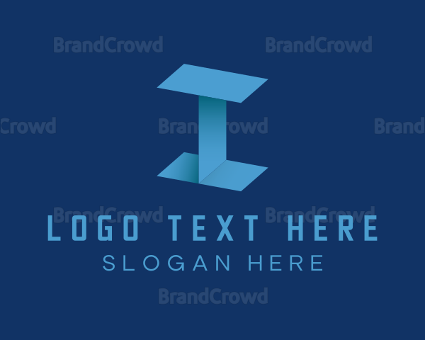 Modern Tech Letter I Logo