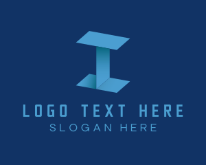 Letter I - Modern Tech Letter I logo design
