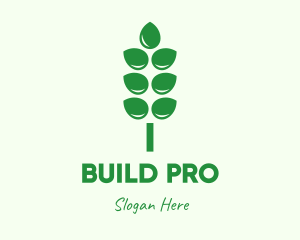 Environment - Green Agricultural Crops logo design