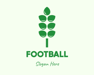 Farmer - Green Agricultural Crops logo design