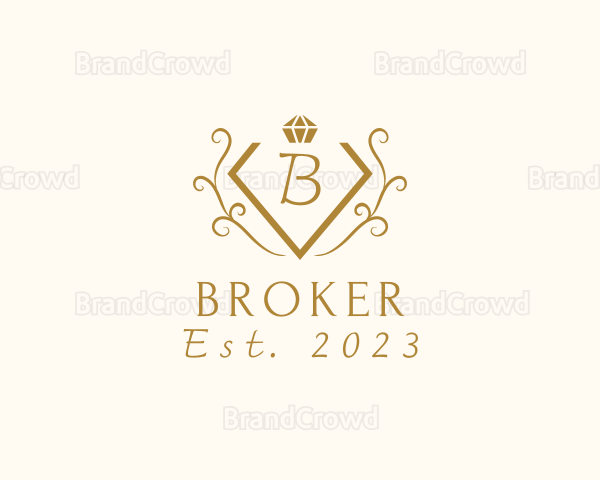 Ornamental Diamond Jewelry Boutique Logo