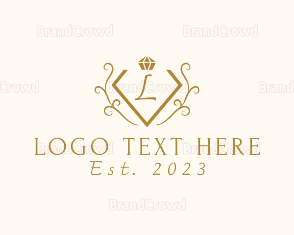 Ornamental Diamond Jewelry Boutique Logo