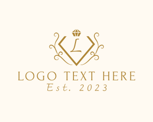 Expensive - Ornamental Diamond Jewelry Boutique logo design