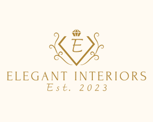 Ornamental Diamond Jewelry Boutique logo design