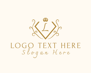 Ornamental Diamond Jewelry Boutique Logo