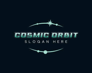 Space Galaxy Orbit logo design