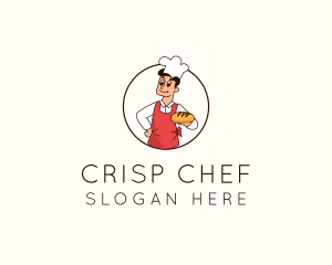 Bread Maker Chef logo design