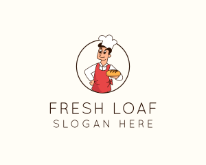 Bread - Bread Maker Chef logo design