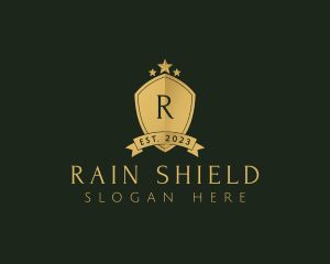 Elegant Shield Star logo design