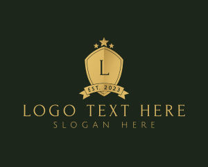 Elegant Shield Star Logo