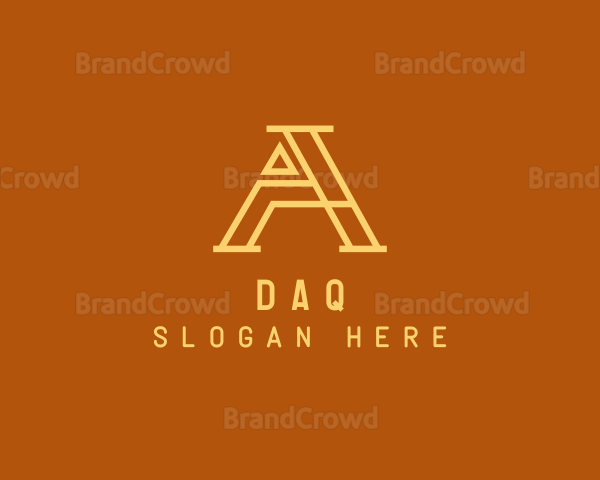 Company Studio Letter A Logo