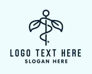 Clinic - Medical Leaf Hospital logo design