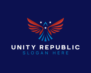 Republic - Eagle Wings Airforce logo design