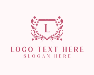 Floral Feminine Boutique logo design