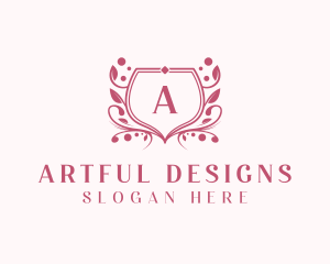 Floral Feminine Boutique logo design