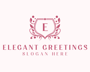 Floral Feminine Boutique logo design