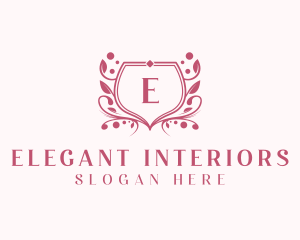 Floral Feminine Boutique logo design