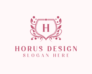 Floral Feminine Boutique logo design