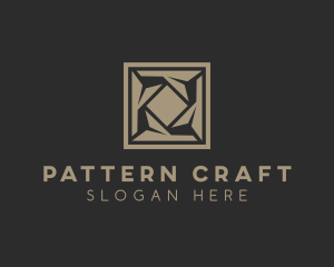 Pattern Floor Tiling logo design