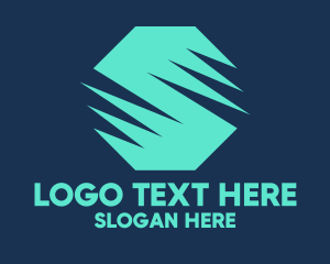 Letter S - Hexagon Letter S logo design