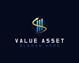 Asset - Graph Finance Accounting logo design