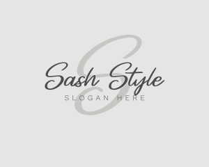 Fashion Stylist Tailoring  logo design