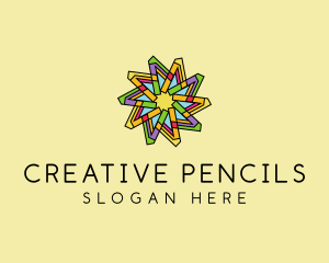 Creative Colorful Radial logo design