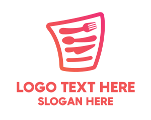 Fork - Food Restaurant Menu Recipe logo design