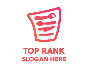 List - Food Restaurant Menu Recipe logo design