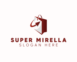 Online Shopping Bag App Logo