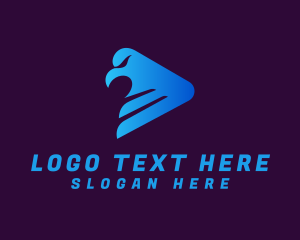 Stream - Bird Wing Media logo design