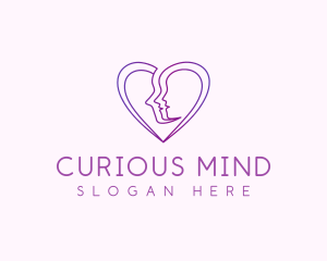 Heart Human Mind logo design