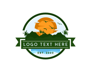 Park - Nature Mountain Travel logo design