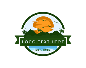 Travel - Nature Mountain Travel logo design