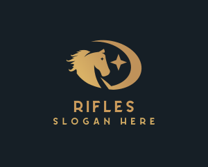Horse Equestrian Stallion Logo