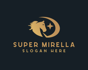 Horse Equestrian Stallion Logo