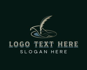 Blog - Quill Pen Writer logo design