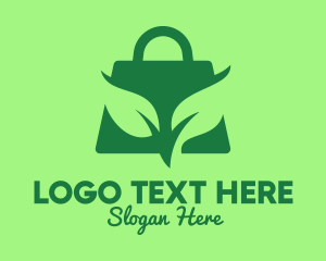 Environment Friendly - Eco-Friendly Bag logo design