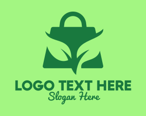 Shopping Bag - Eco-Friendly Bag logo design