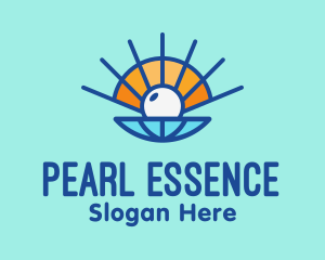 Pearl - Sun Shell Pearl logo design