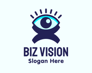 Optical Human Vision  logo design