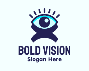 Optical Human Vision  logo design