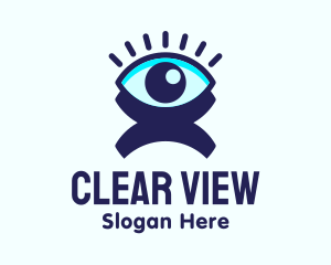 Vision - Optical Human Vision logo design