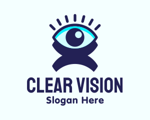 Optical - Optical Human Vision logo design