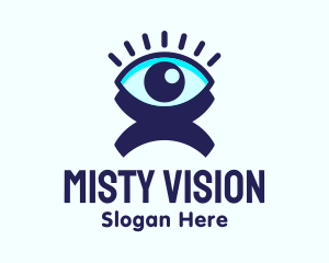 Optical Human Vision  logo design