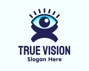 Optical Human Vision  logo design